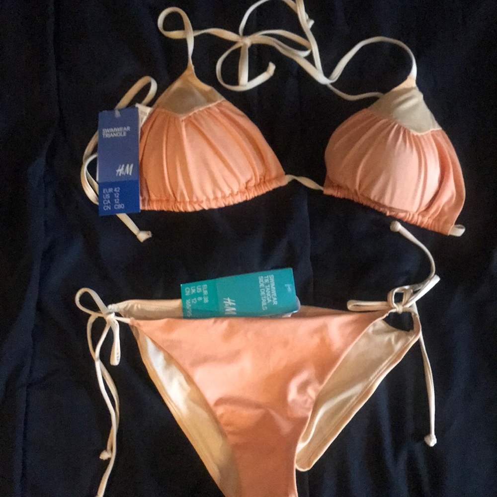 Triangle bikini top